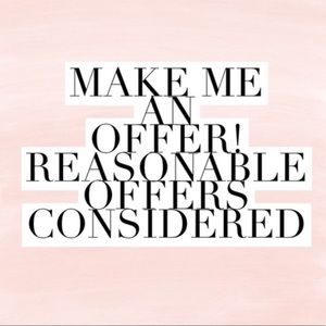 Welcome, feel free to make an offer!
